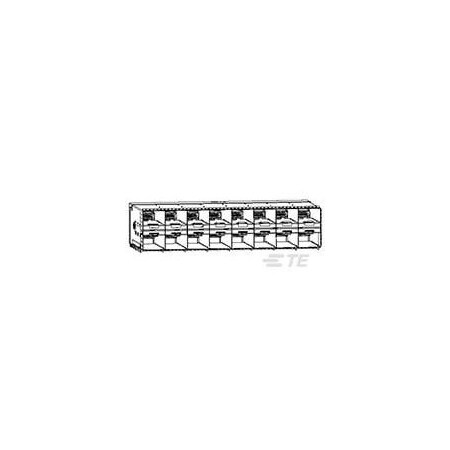 Te Connectivity zSFP+ STACKED 2X8 RECEPTACLE ASSEMBLY 2-2198346-0